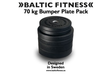 100 kg Bumper Set - Baltic Fitness