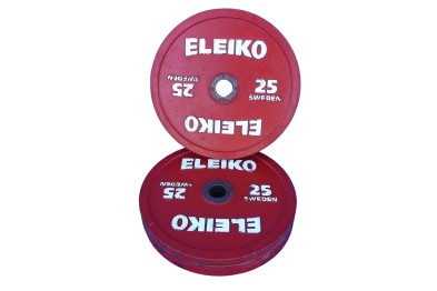 ELEIKO IPF POWERLIFTING COMPETITION PLATES 25 kg