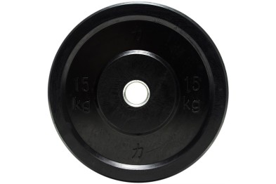 Bumper Plate 15 kg - Black