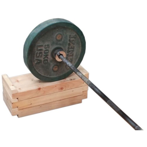 Wooden Stackable Deadlift Blocks
